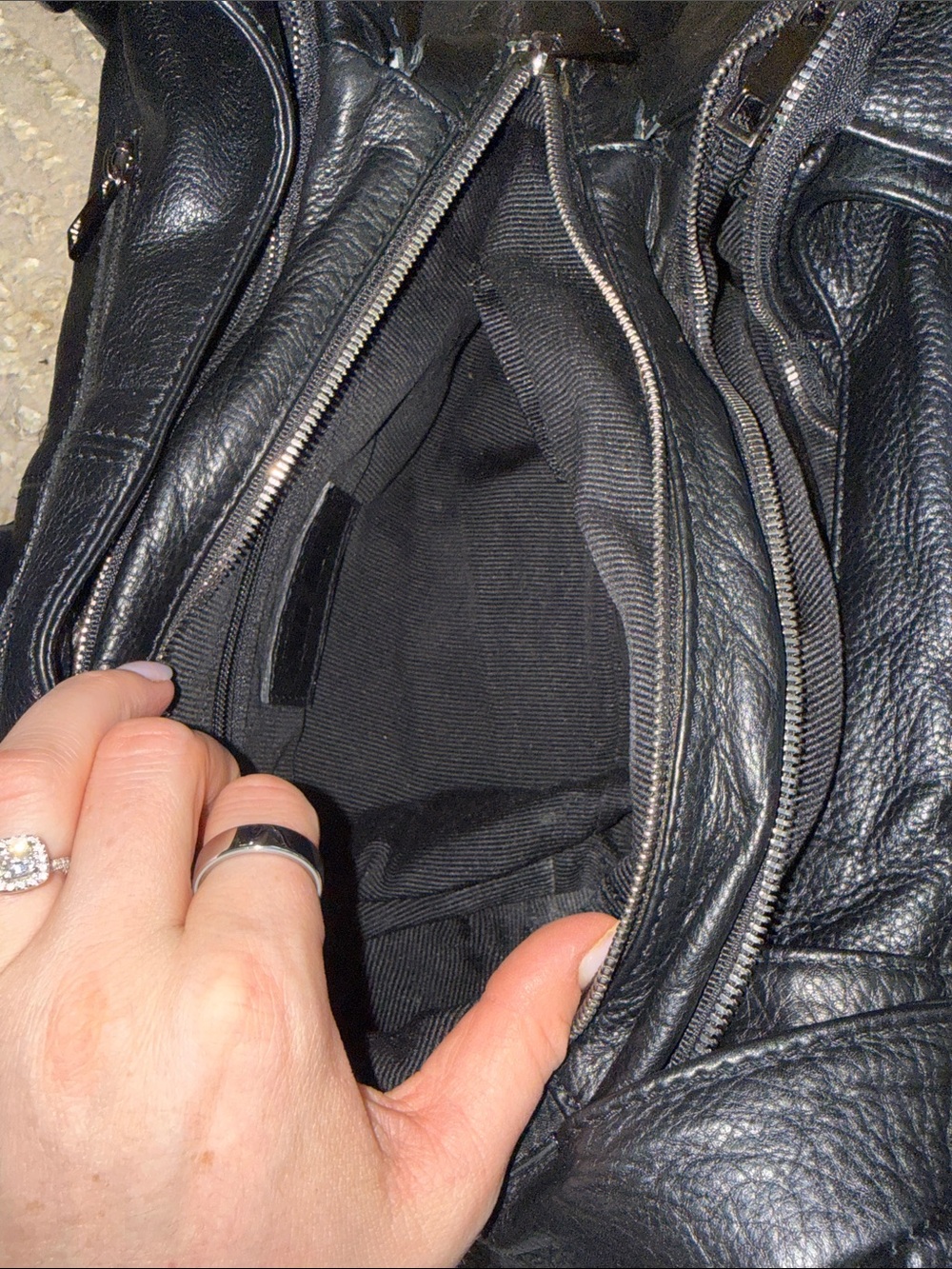 Miu Miu Black Leather Studded Hobo Bag - Picture 6 of 11